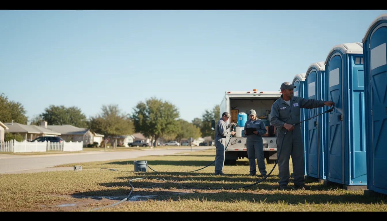 Long-Term Portable Toilet Rental in Big Spring, TX near me